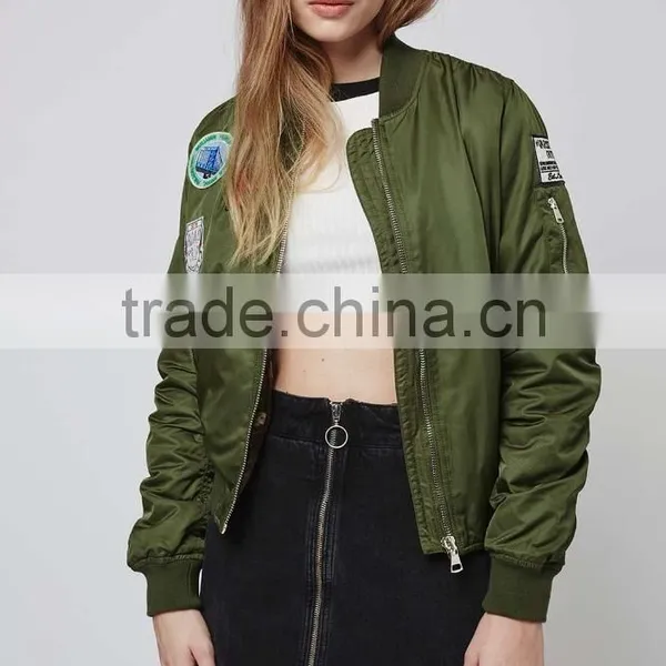 Custom Sublimated Man Woman Winter Casual Jackets, Bomber Jackets Wholesale photo-5
