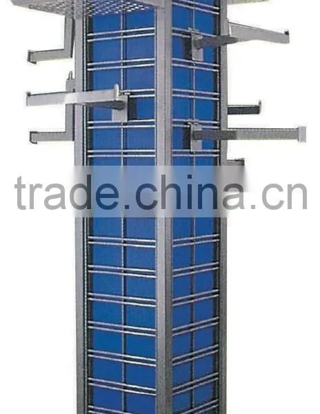 Single Rotating Stainless Steel Shoe Rack photo-3