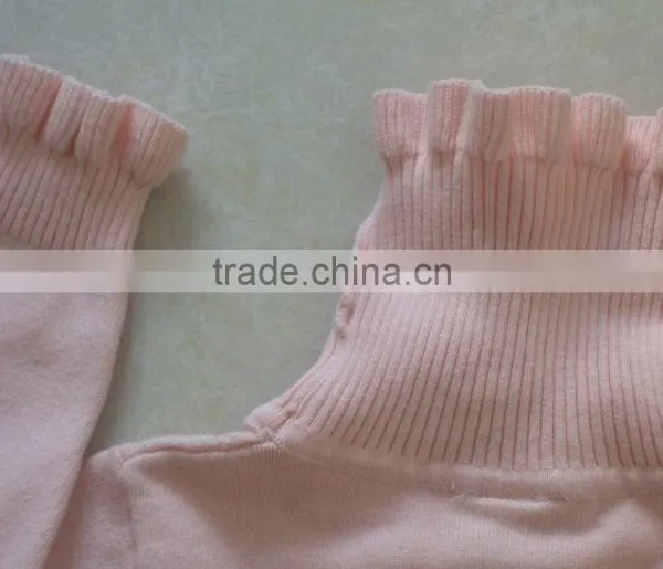 Multi Stringy Selvedge Girls' Korean Pullover Pattern Knitwear Women Manufacturer (BKN5266) photo-4