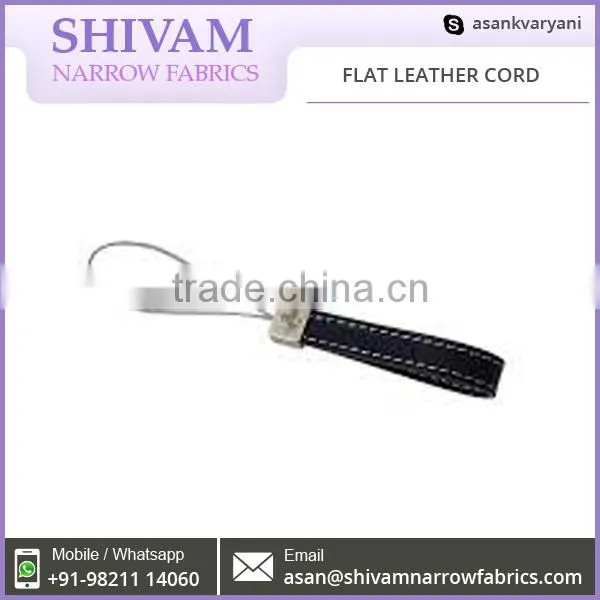 High Quality 6mm Round Leather Cord Stitched for Jewelry photo-5