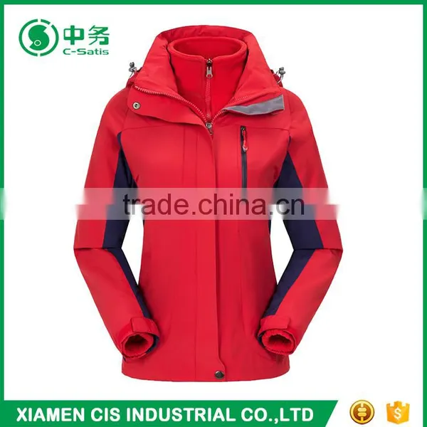 Custom Logo Design Windproof Waterproof Women Climbing Mountain Jacket photo-3