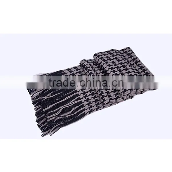 Mixed Stitching Colors New Arrival 8 Color Choice Hot Sale Fashion Popular China Supplier Men Plaid Scarfs photo-6