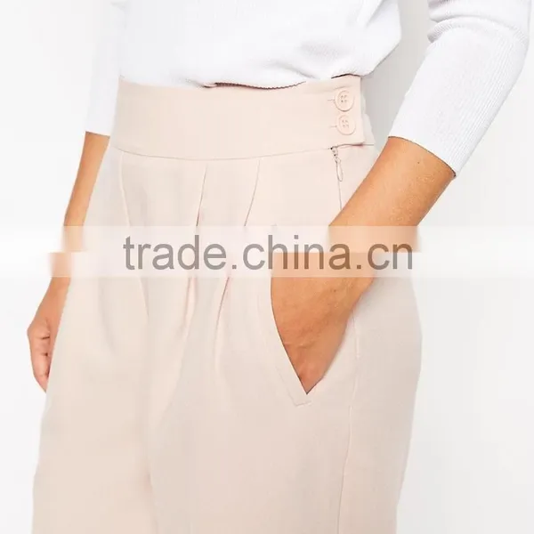 Women Summer Wear Wholesale New Design Solid Colour Fashion Women Casual Pants photo-2
