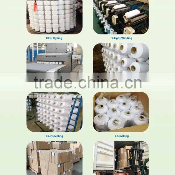 Reycled Polyester Dyed DTY Yarn photo-5