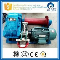 20Ton Electric Winch With Rain Cover on Electrical System