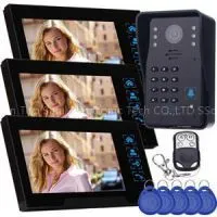 TS-806MJIDSNRED13 Recording Video Door Phone With Keyfobs Manufacturer