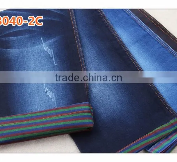 Certificated Unique Color Organic Denim Fabric photo-4