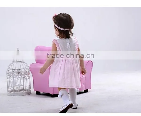 Wholesale Child Clothing Baby Girls Dress Designs Picture of Sleeveless Cotton Baby Dress photo-5