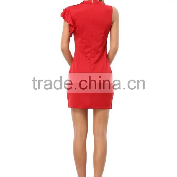 Woman Bodycon Cocktail Formal Sexy Bandage Dress for Ladies Wholesale SD38 photo-3