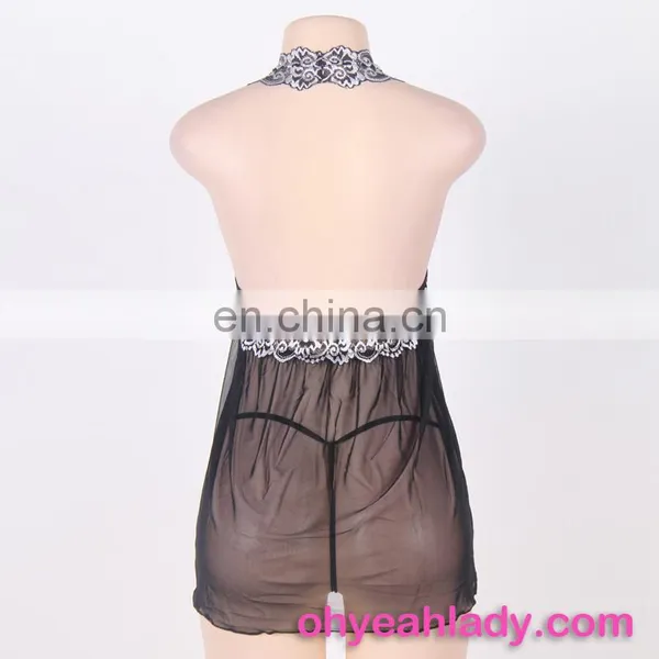 Wholsale See Through Women Sexy Nude Nightwear for Honeymoon photo-6