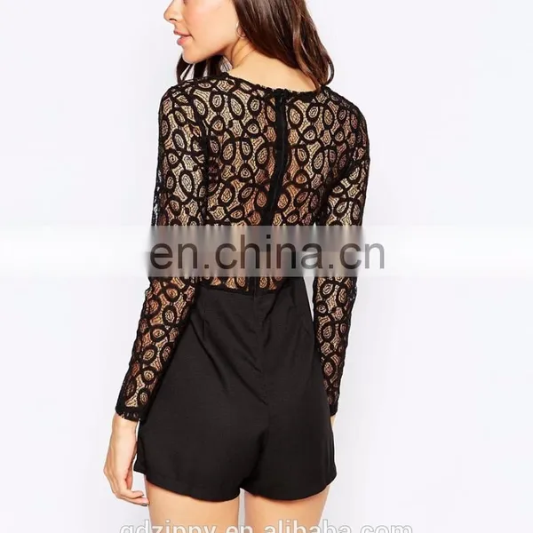 2015 New Arrival Selene Romper Women Lace Playsuit photo-3