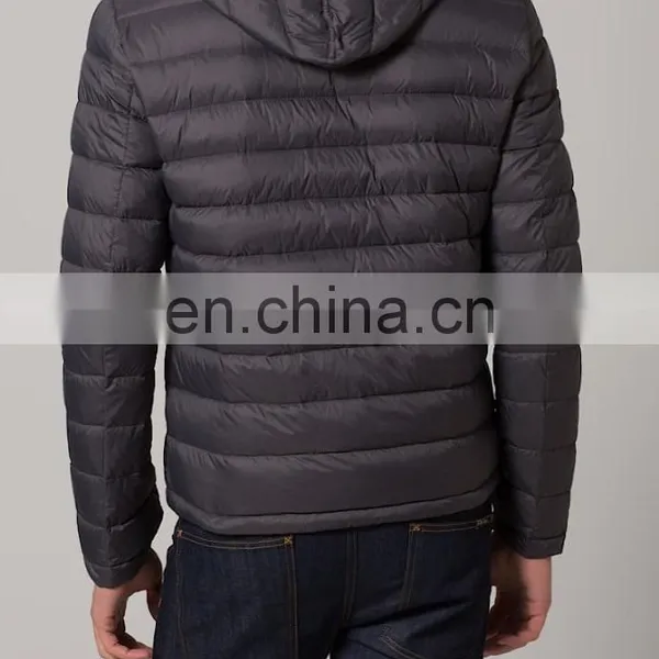Fashionable Artificial Light Down Jacket for Men photo-4
