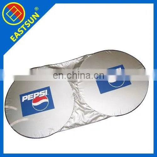 Car Sun Shade Silver Nylon Front Window Polyester From Leading Car Sunshade Supplier in China photo-5