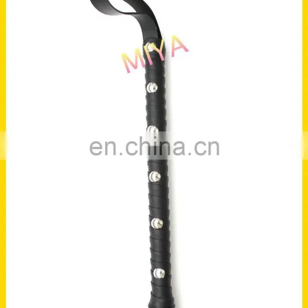 Long Handle Leather Horse Whips photo-2