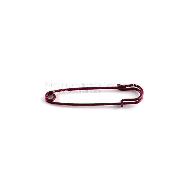 2.0mm*76mm Safety Pin for Crafts and Fashion Date Color Decorated
