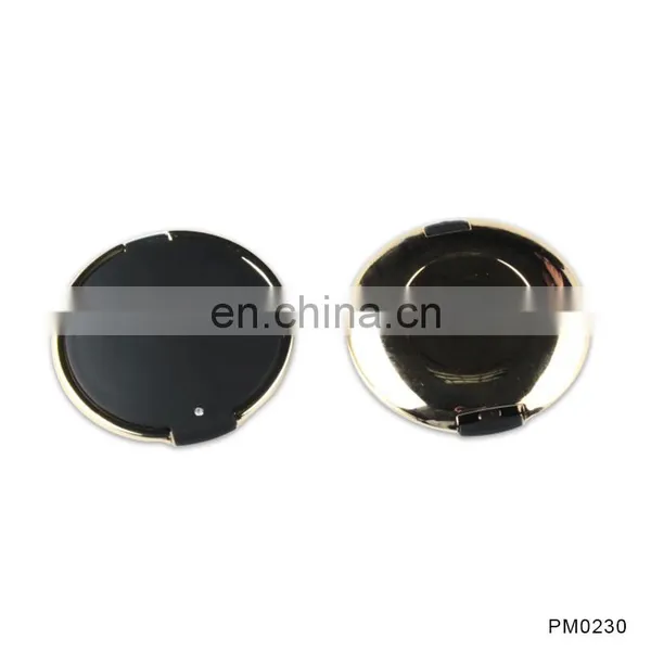 Disney Audited Factory Antique Folding Personalized Cosmetic Round Two Way PU Pocket Mirror photo-6