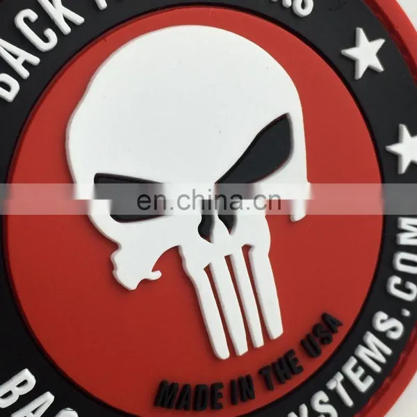Custom Soft Pvc Rubber Jeans Patch for Clothing photo-2
