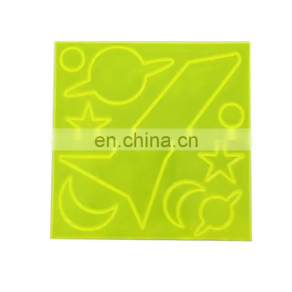 High Visibility Safety Clear Reflective Sticker photo-3