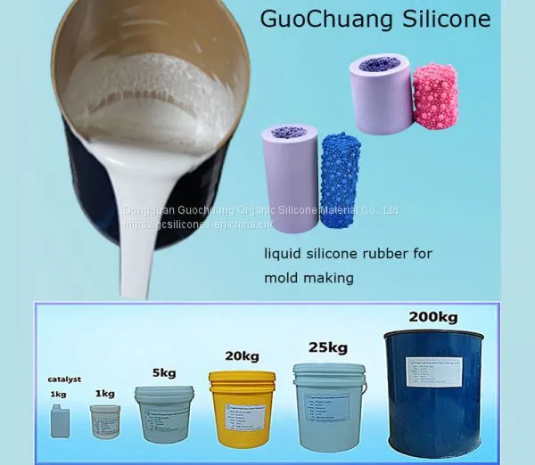 Low Price Rtv-2 Silicone Rubber With Hardener for Candle Soap Mould Making