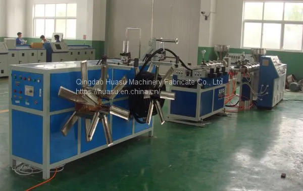 High Quality HDPE Single Wall Corrugated Pipe Extrusion Line Machinery photo-2