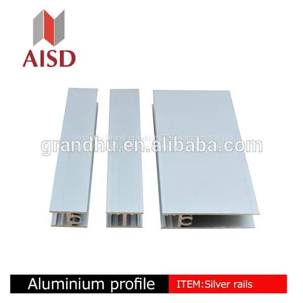 Aluminium Profiles for Sliding System Anodized Silver photo-2