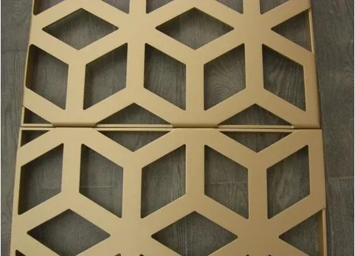Surface Indoor Custom Decorative Veneer Aluminium Solid Panel photo-3