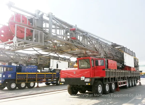 XJ850 850HP XJ1000 1000HP Heavy Duty Truck-Mounted Drilling and Workover Rig for Oil Field photo-3