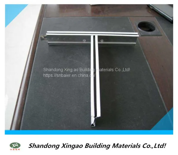 Black Lined T Grid, Black Line Groove T Grid/Aluminum Suspended Ceiling Grid