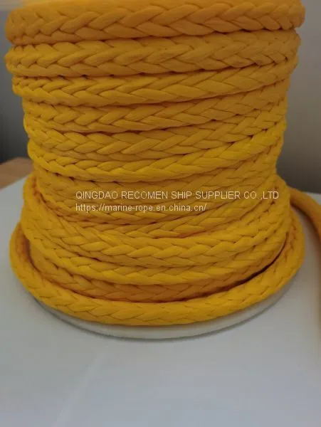 RECOMEN Supply UHMWPE HMPE 48mm Marine Towing Ropes photo-3
