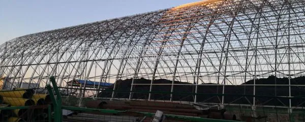 Large Span Space Frame Coal Storage Shed photo-5