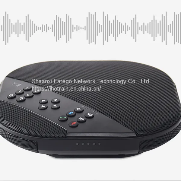 Hotrain FXAO2000 3x Zoom Din6 3 Presets Video Camera Microphone Speaker Docking Station Hub Audio/Video Conferencing System Set photo-3