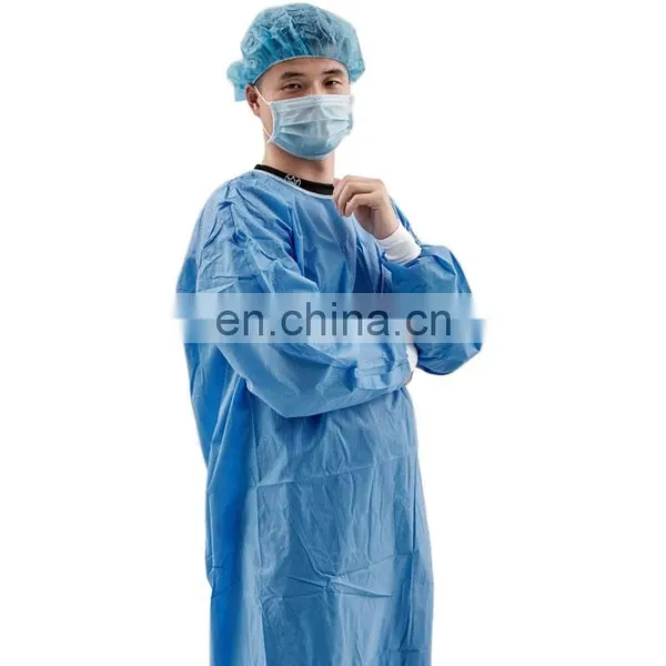 Disposable SMS Sterile Surgical Gown Manufacturer AAMI Level 3 photo-3