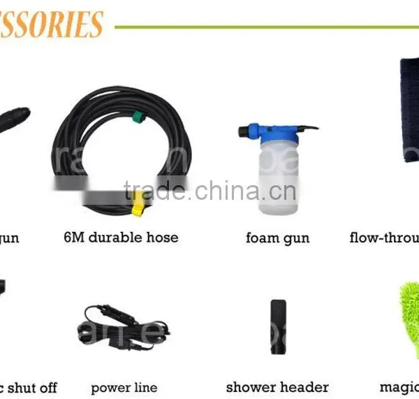 (71637) Automatic Plastic Body Battery Powered Car Wash Water Machine photo-2