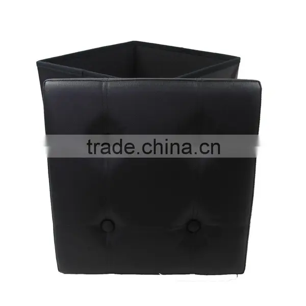 Versatile Tailored Foldable Storage Ottoman photo-4