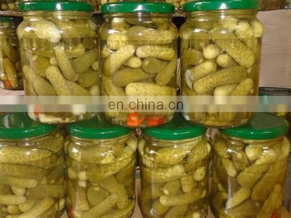 Pickled Cucumber/Gherkins in Glass Jar photo-3