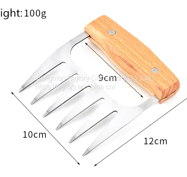 2pcs Barbecue Accessories Heat-resistant Thickening Food Grade Pork Chopper Claw Bear Claw photo-5