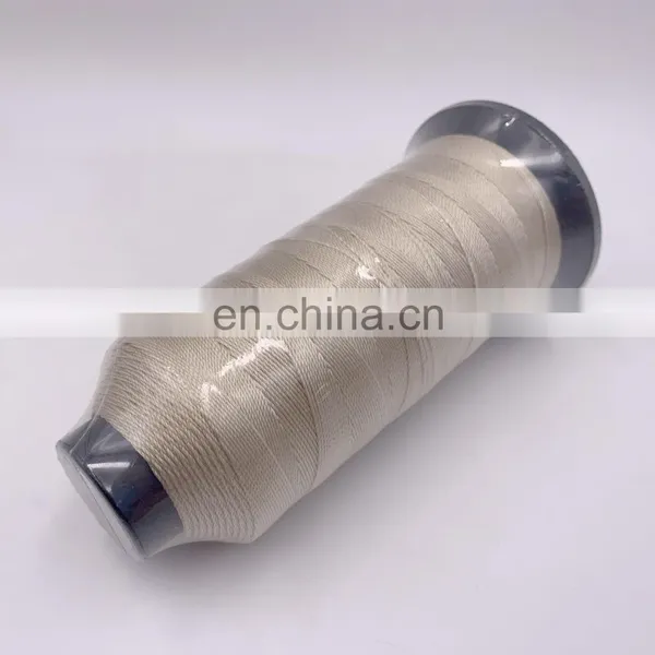 630D/2 Forever Factory Sale PET Dyed Sewing Thread Khaki Small King Tube With High Quality photo-5