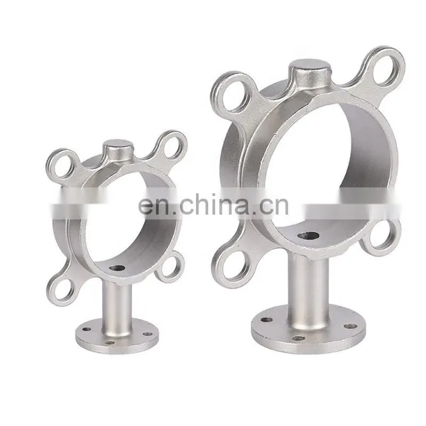 DN80 DN300 Cast Iron Vales Body Bore Head With Top Flange Wafer Type Butterfly Valve Body Casting Foundry photo-2