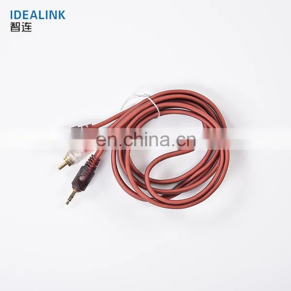 Factory Supply 3.5mm Male to Male 2RCA Audio Video Cable for DVD Player/HDTV photo-3