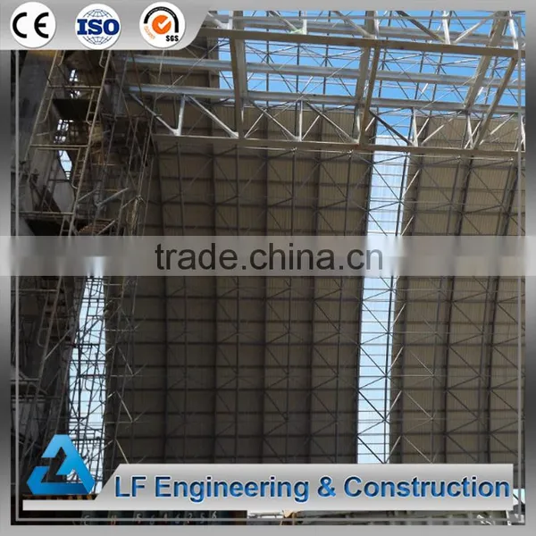 Prefabricated Steel Roof Frame Coal Shed photo-5