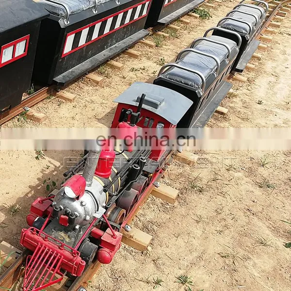 Popular Amusement Steam Tourist Track Train for Sale photo-3