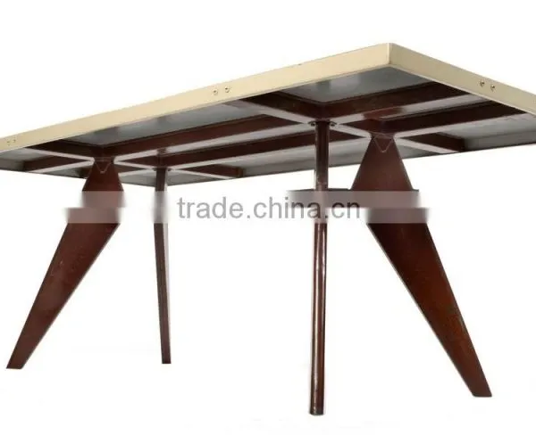 Dining Room Furniture Ash Wood Jean Prouve Dining Restaurant Table photo-3