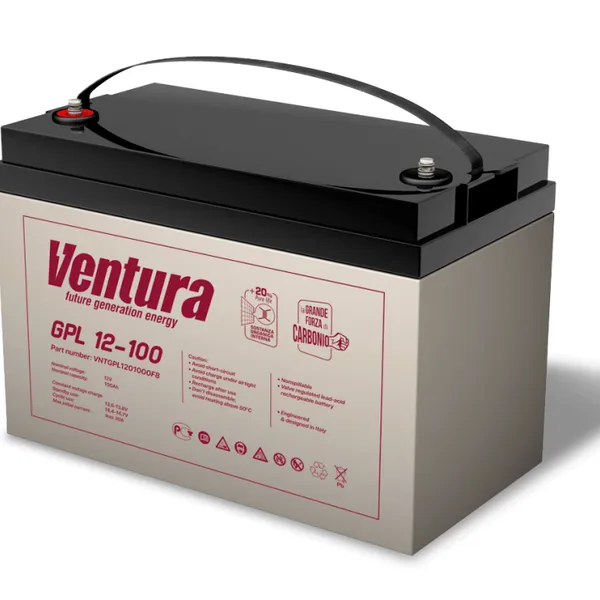 VENTURA GPL12-150 Lead Sealed Battery 12V150Ah M6 Bolt Road Transport, Sea Transport and Air Transport Certificate photo-3