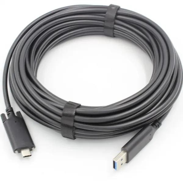 USB3.2 Fiber Optic AM to Type-C AOC-Active Optical Cable photo-2