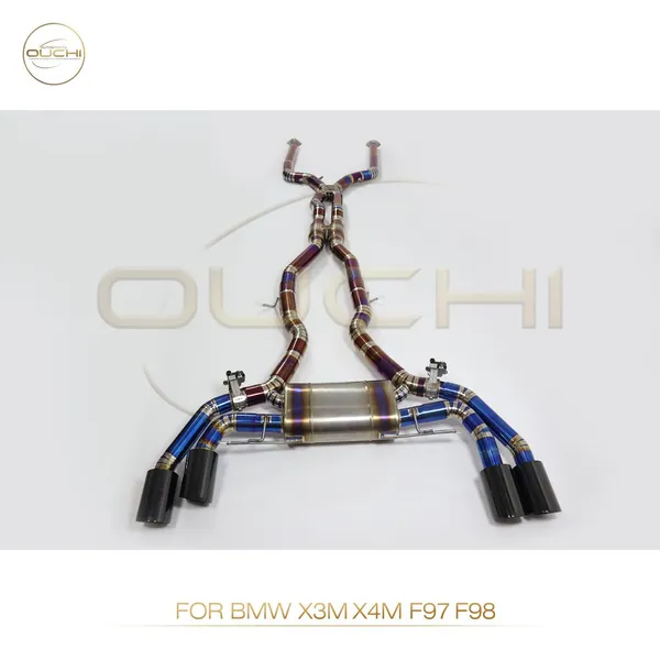 Exhaust Titanium Catback for BMW M8/ X3M X4M F97 F98/ X3M X4M F97 F98 Lci/ X5 X6 M60i Electronic Valve High-performance Automotive Exhaust Parts photo-3