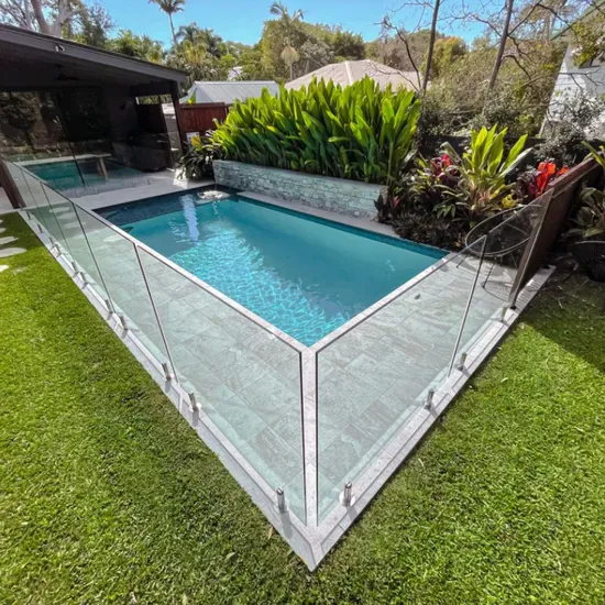 Tempered Glass Pool Fences 6mm 8mm 10mm 12mm for Pool Fence / Balustrade /Tempered Glass for Swimming Pool Fencing