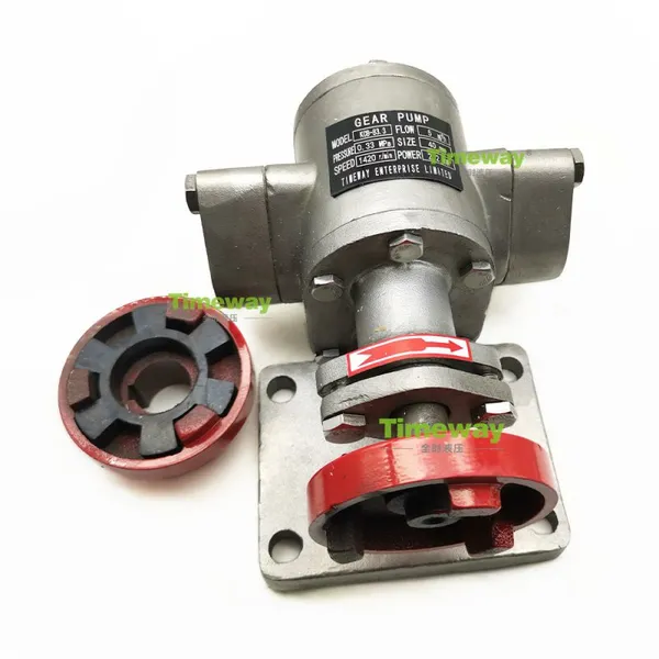 KCB Oil Transfer Pump KCB-18.3 KCB-33.3 KCB-55 KCB-135 KCB-200 KCB-300 Gear Oil Pump 304 Stainless Steel Self-priming Pump photo-3