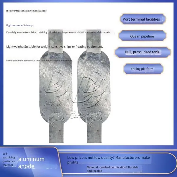 Supplier of Sacrificial Anodes - Libo Anticorrosion, Zinc Blocks for Ballast Water Tanks, Zinc Anodes photo-4