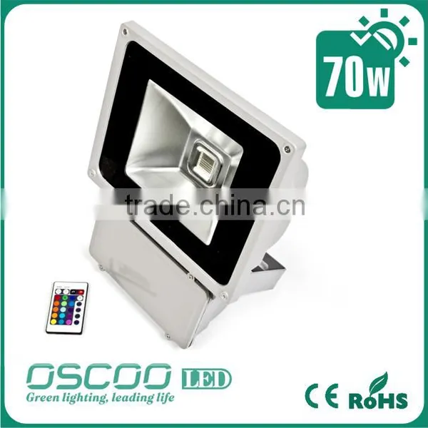 Memory Rgb Color Changing Outdoor Led Flood Light 10w 20w 30w 50w 70w 100w photo-2