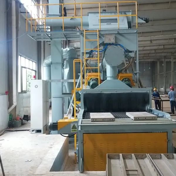 Aluminum Formwork Shot Blasting Machine Mesh Belt Shot Blasting Cleaning Machine Supports Non-standard Customization photo-4